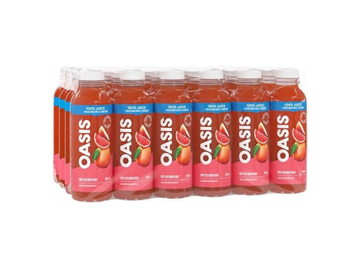 Oasis Ruby Red Grapefruit 24 x 300ml - MB Grocery