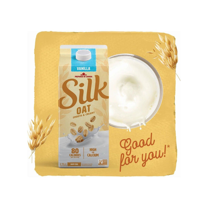 Oat Beverage Vanilla - Silk - 1.75L - Miller & Bean Coffee Company