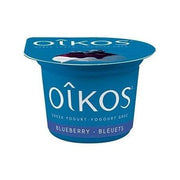 OIKOS Greek Yogurt - Blueberry Flavour - Pack of 4 x 100g - Miller & Bean Coffee Company