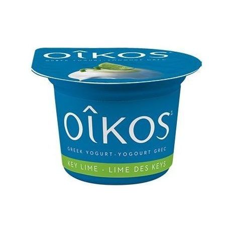 OIKOS Greek Yogurt - Key Lime Flavour - Pack of 4 x 100g - Miller & Bean Coffee Company