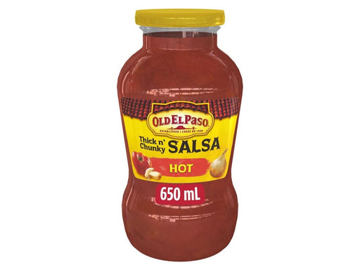 Old El Paso Thick 'n Chunky Hot Salsa Sauce 650ml - MB Grocery