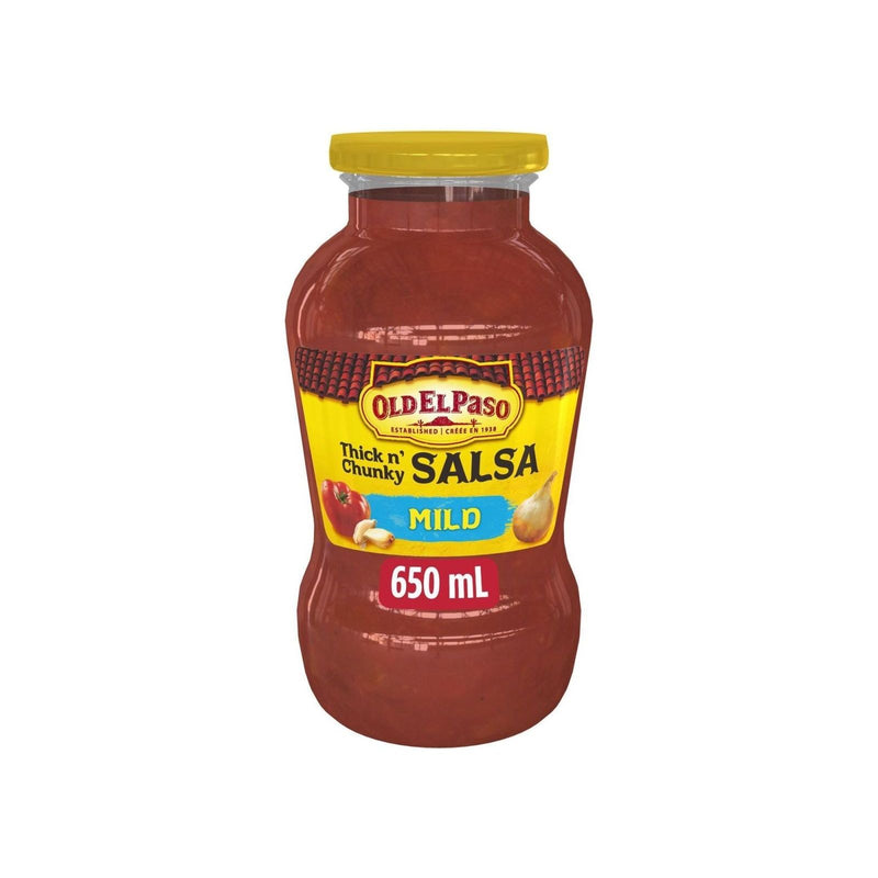 Old El Paso Thick 'n Chunky Mild Salsa Sauce 650ml - Miller & Bean Coffee Company