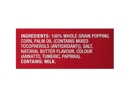 Orville Redenbacher Gourmet Popcorn - Light Buttery - 80g x 24 Bags - MB Grocery