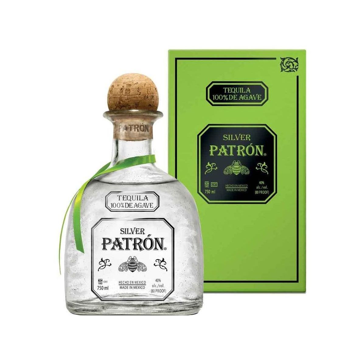 Patron Silver Tequila - 750ml - Miller & Bean Coffee Company