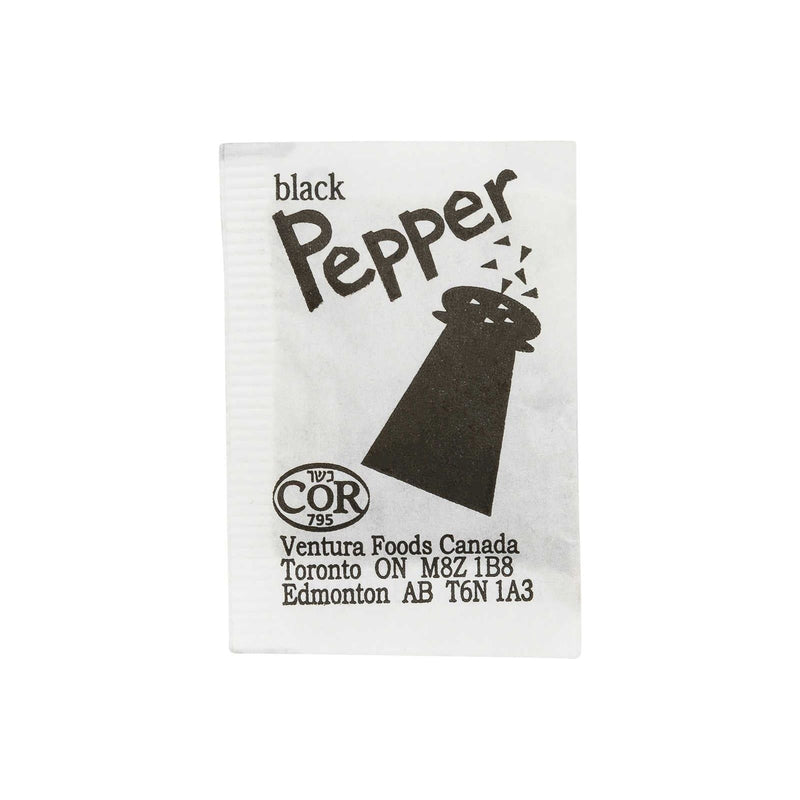 Pepper - Individual Packets - Pack of 1000 - Miller & Bean Coffee Company