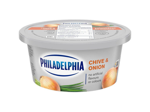 Philadelphia Chive And Onion Cream Cheese 227g - MB Grocery