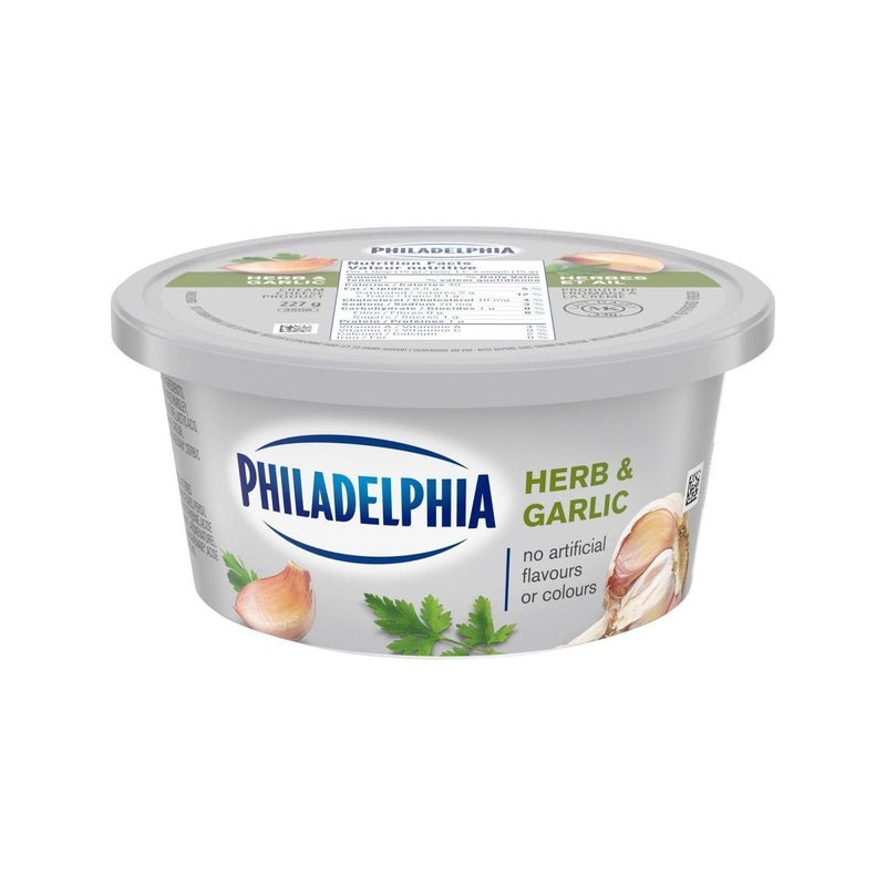 Philadelphia Herb & Garlic Cream Cheese 227g - Miller & Bean Coffee Company