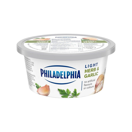 Philadelphia Light Herb & Garlic Cream Cheese 227g - Miller & Bean Coffee Company