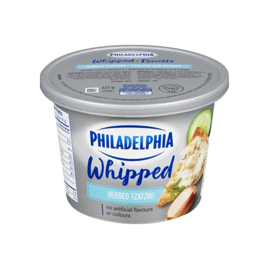 Philadelphia Whipped Herbed Tzatziki Cream Cheese 227g - Miller & Bean Coffee Company