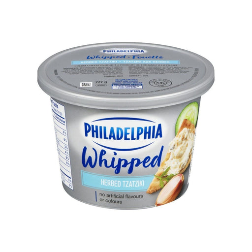 Philadelphia Whipped Herbed Tzatziki Cream Cheese 227g - Miller & Bean Coffee Company