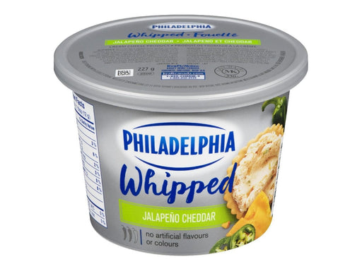 Philadelphia Whipped Jalapeno Cheddar Cream Cheese 227g - MB Grocery