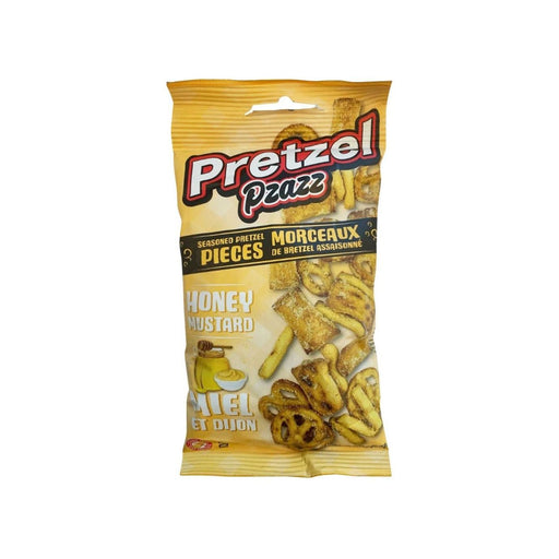 Pretzel Pzazz Honey Mustard 12 × 56 g - Miller & Bean Coffee Company