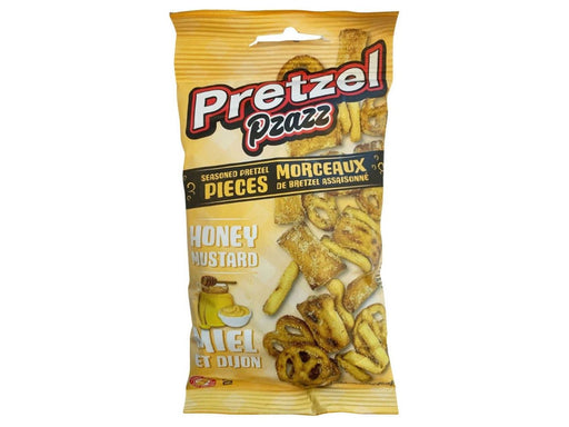 Pretzel Pzazz Honey Mustard 12 × 56 g - MB Grocery