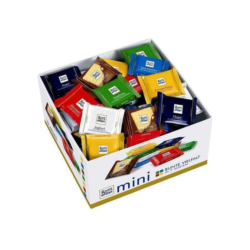 Ritter Sport Minis Chocolate Squares Variety Pack - 84 × 17g - Miller & Bean Coffee Company