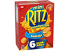 Ritz Mini Bits Cheese Flavoured Sandwiches 6 x 30g - MB Grocery