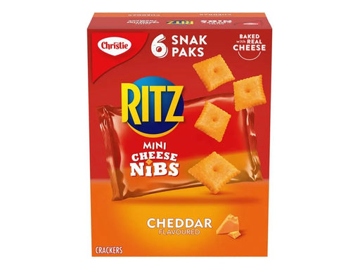Ritz Mini Cheese Nibs Snak Paks - 6 x 30g - MB Grocery