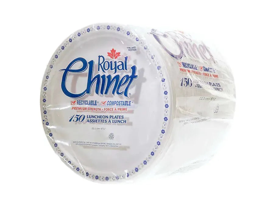 Royal Chinet Luncheon Plate - 8.75 - Pack of 150 — Miller & Bean Coffee  Company
