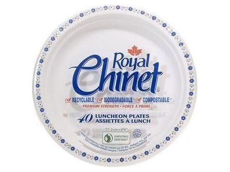 Royal Chinet Luncheon Plate - 8.75" - Pack of 40 - MB Grocery