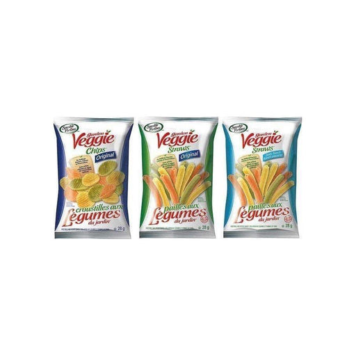Sensible Portions Garden Veggie Straws Variety Pack 24 × 28 g - Miller & Bean Coffee Company