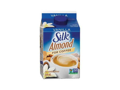 SILK Almond for coffee, Vanilla Flavour, 473ml - MB Grocery