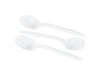 Soup Spoons - Plastic - Economy Weight - Case of 1000 - MB Grocery
