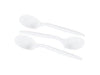Soup Spoons - Plastic - Medium Weight - Case of 1000 - Miller & Bean Coffee Company