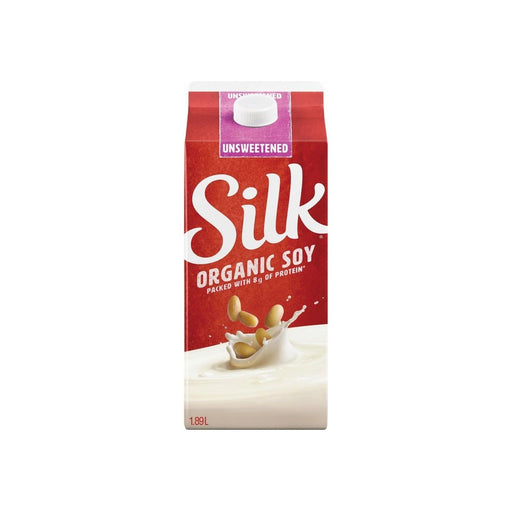 Soy Organic Unsweetened - Silk - 1.89L - Miller & Bean Coffee Company