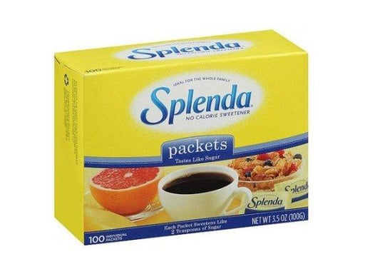 Splenda No Calorie Sweetener - 100 Packets - MB Grocery