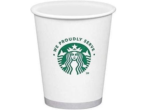 Starbucks Cups - Paper - Case of 1000 - 10oz or 16oz - MB Grocery