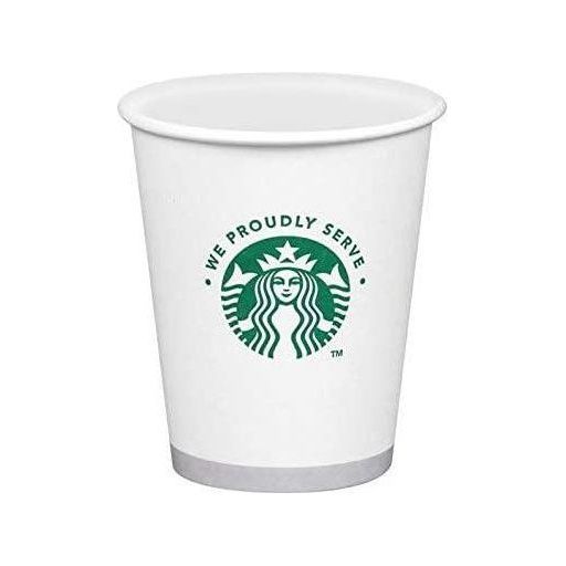 Starbucks Cups - Paper - Case of 920 - 12oz - Miller & Bean Coffee Company