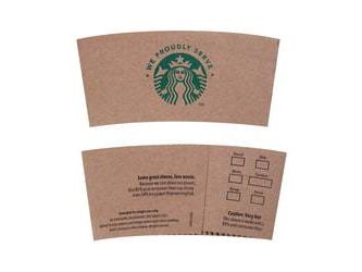 Starbucks Hot Sleeves - Case of 1000 - Fits 12oz to 20oz - MB Grocery