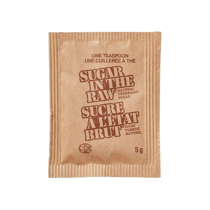 Sugar - Raw - 1000 Packets - Miller & Bean Coffee Company