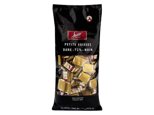 Swiss Delice Petits Suisses 72% Dark Chocolate 1.3 kg - MB Grocery