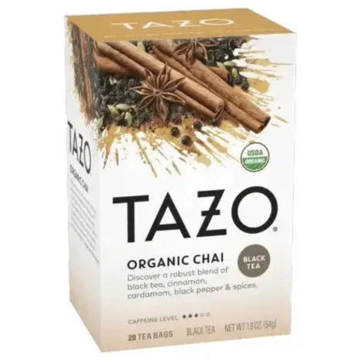 Tazo - Chai Organic - Pkg 20 - Miller & Bean Coffee Company