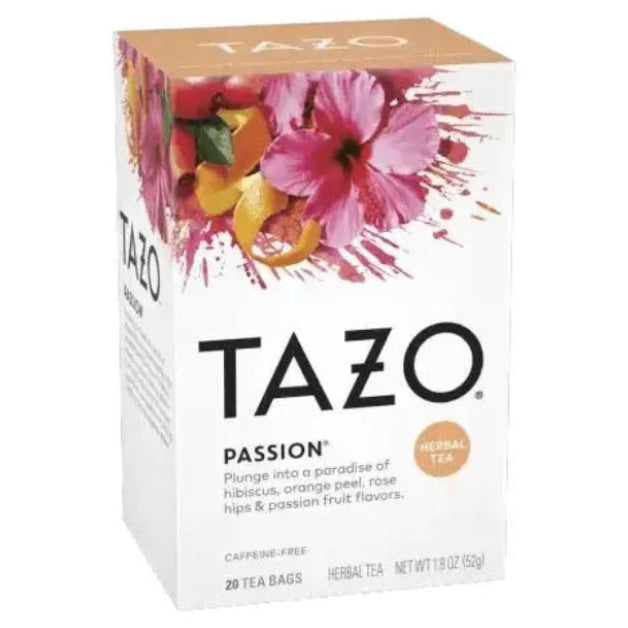 Tazo - Passion - Pkg 20 - Miller & Bean Coffee Company