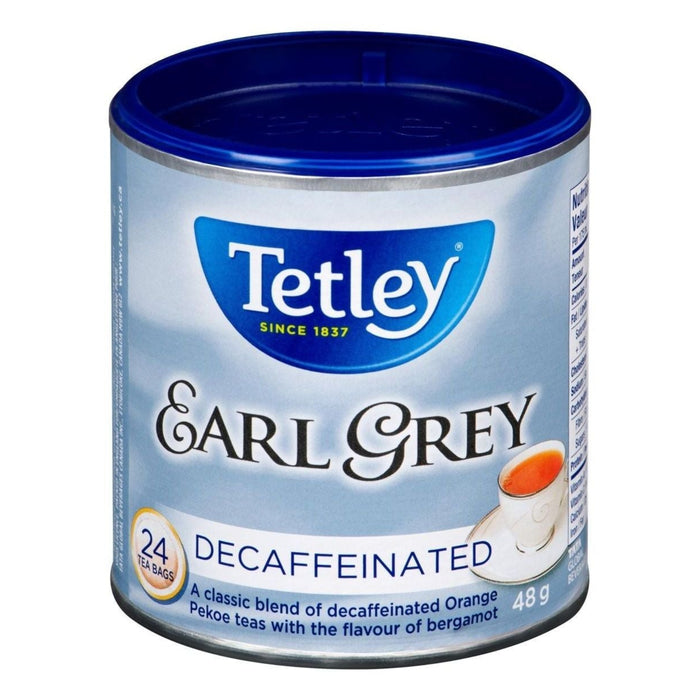 Tea - Tetley - Decaf Earl Grey - Pkg 24 - Miller & Bean Coffee Company