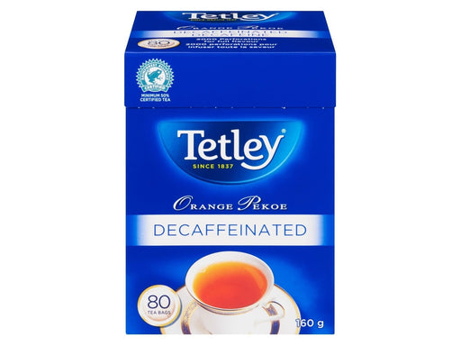Tea - Tetley - Decaf - Pkg 80 - MB Grocery