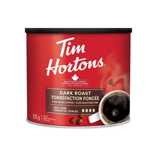 Tim Hortons Dark Roast Fine Grind Coffee 825g - Miller & Bean Coffee Company