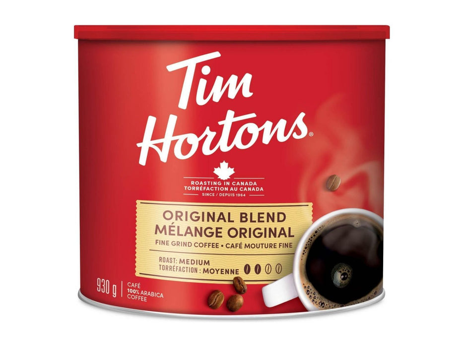 Tim Hortons Fine Grind Coffee 930g - MB Grocery