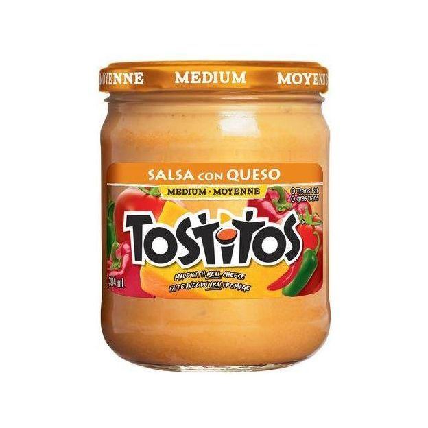 Tostitos Medium Salsa Con Queso Salsa Cheese Dip 394ml - Miller & Bean Coffee Company