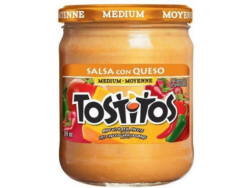 Tostitos Medium Salsa Con Queso Salsa Cheese Dip 394ml - MB Grocery