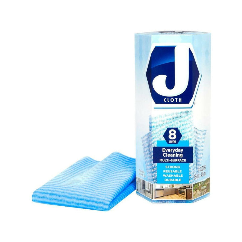 Towels - J - Cloth - Reusable - Package Of 8 - Miller & Bean Coffee Company