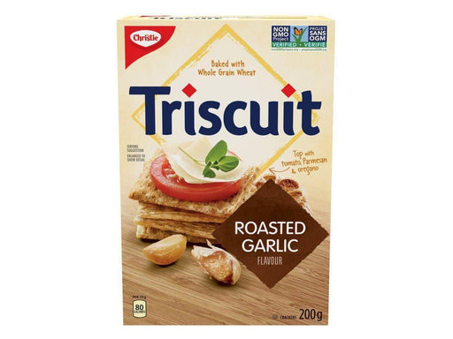 Triscuit Roasted Garlic Crackers 200g - MB Grocery