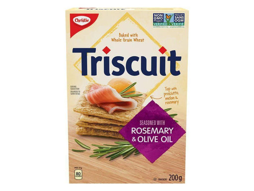 Triscuit Rosemary And Olive Oil Crackers 200g - MB Grocery