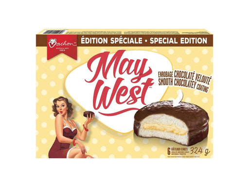 Vachon The Original May West Cream-Filled Sponge Cakes - MB Grocery