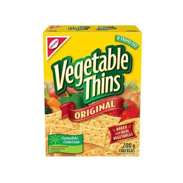 Vegetable Thins Original Crackers 200g - Miller & Bean Coffee Company