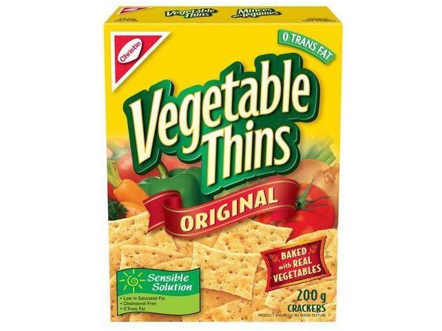 Vegetable Thins Original Crackers 200g - MB Grocery