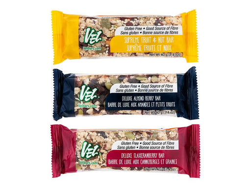 VEL Bars - Variety Pack 15 × 40g - MB Grocery