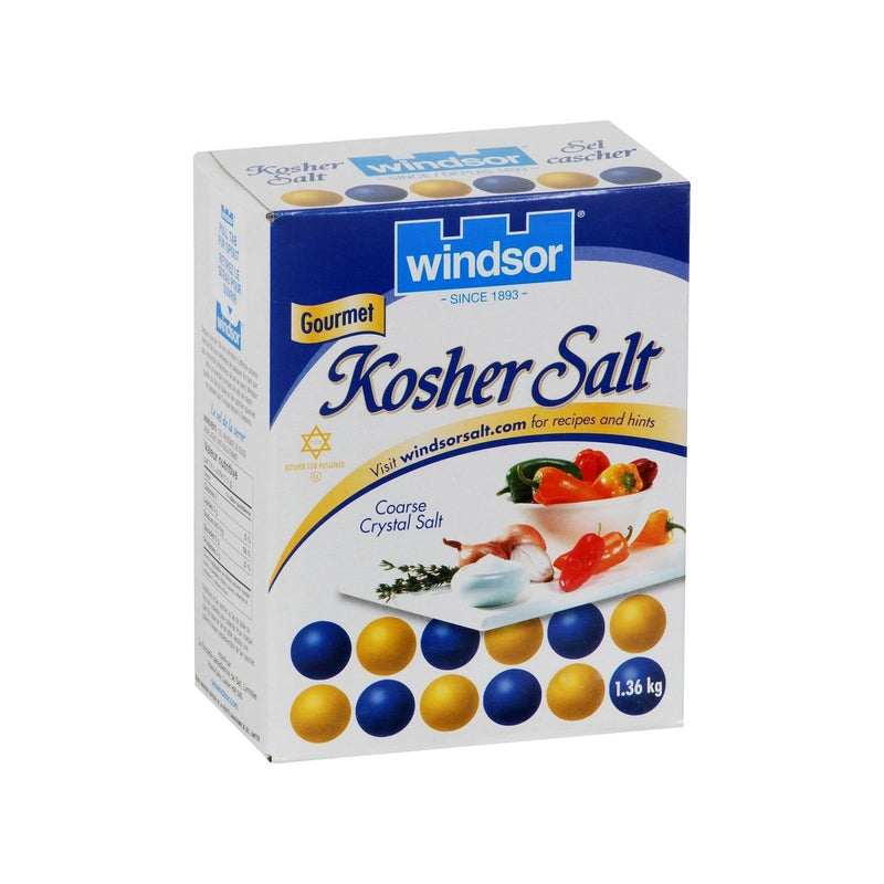 Windsor Kosher Salt 1.36 kg - Miller & Bean Coffee Company