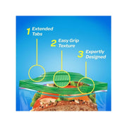 Ziplock Plastic Sandwich Bags - Package 90 - Miller & Bean Coffee Company